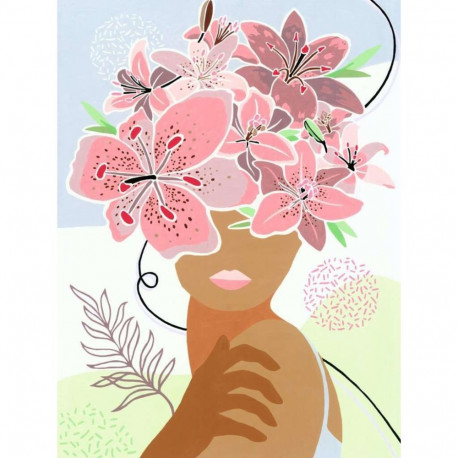 Ravensburger CreArt - Flowers on my Mind, painting