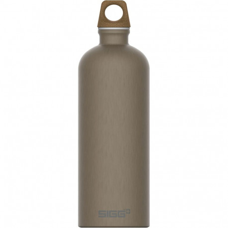 SIGG drinking bottle Traveler MyPlanet "Lighter Plain" 1L (brown)