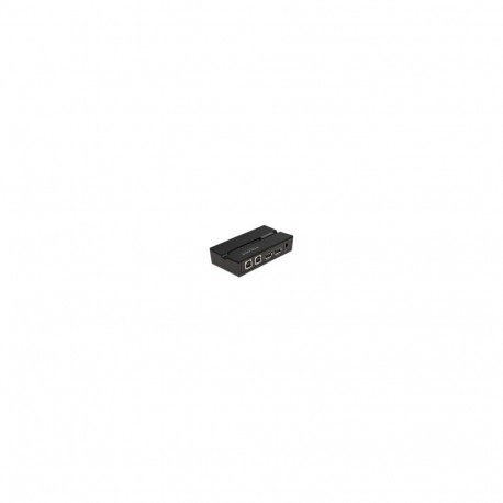 Delock USB 2.0 lüliti 2 arvutile ja 2 seadmele, must