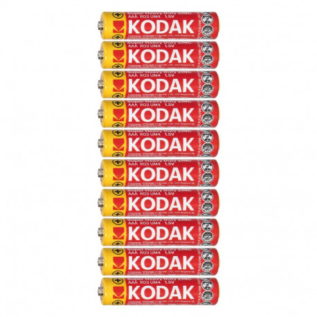 Baterie Kodak ZINC Super Heavy Duty AAA LR03, 10 szt.