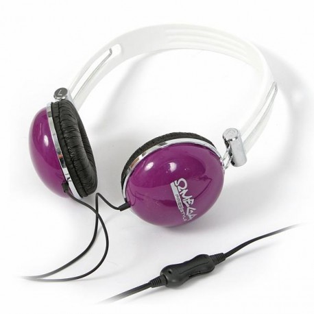 Omega Freestyle austiņas ar mikrofonu FH0900, violetas