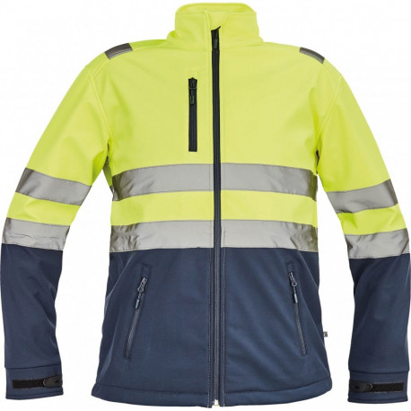 Cerva Granada softshell Hi-Vis kollane S