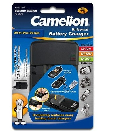 Akulaadija, akupatarei laadija Camelion LBC-312 NiMH/Li-Ion