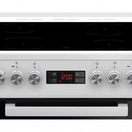 Klaaskeraamiline elektripliit Beko FSM 57300 GW, 50 cm