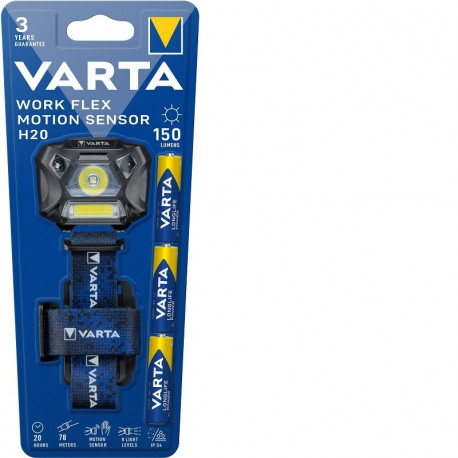 Pealamp Varta 18648 liikumisanduriga 3W+COB LED