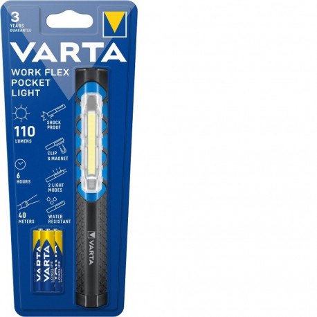 Taskulamp Varta 17647 Work Flex 1,5W LED magnetiga