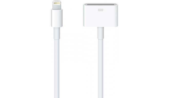 Apple адаптер Lightning - 30-pin 20см