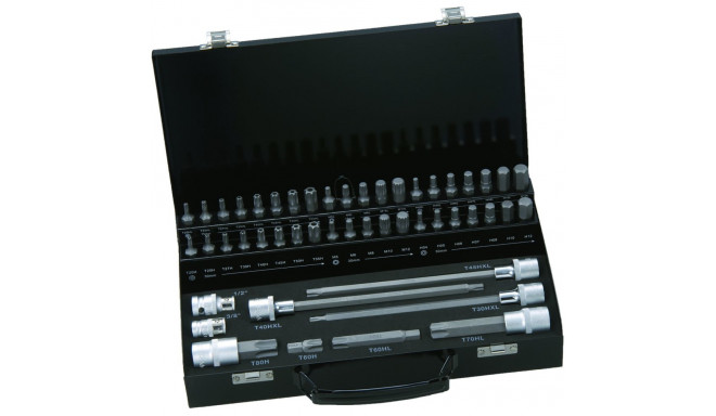 10mm bits set 49 pcs Torx, HEX, XZN M