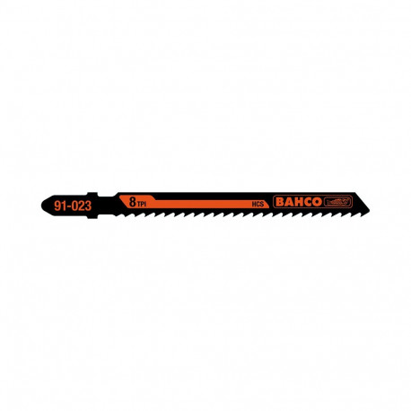 Tikksaelehed tugevale puidule T-sabaga 1,25x132mm 5tk materjalile 5-100mm 6TPI bimetall