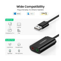 External Sound Card Adapter USB 2.0