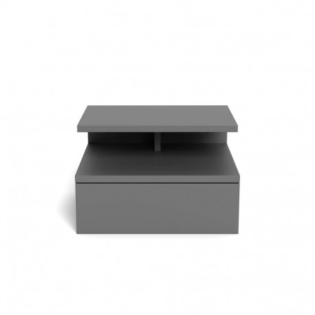 Nightstand ASHLAN light grey