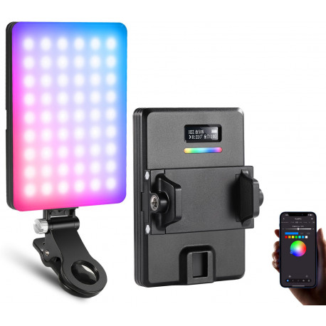 Neewer videovalgusti VL67C RGB LED 5W