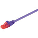 Goobay CAT 6 patch-kaabel, U/UTP, violetne 1 m