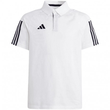 Koszulka dla dzieci adidas Tiro 23 Competition Cotton biała IC4576 164cm