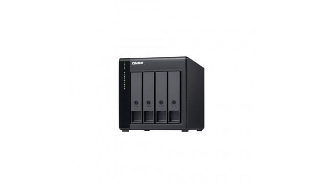 QNAP TL-D400S storage drive enclosure HDD/SSD enclosure Black, Grey 2.5/3.5"