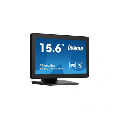 iiyama ProLite T1633MSC-B1 computer monitor 39.6 cm (15.6") 1920 x 1080 pixels Full HD LCD Touc