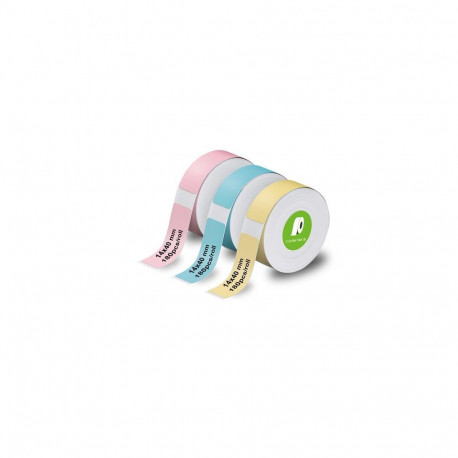 Olympia 6314 printer label Blue, Rose, Yellow