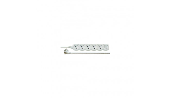 Emos 1902060200 power distribution unit (PDU) 6 AC outlet(s) White