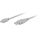 Vivanco cable Polybag USB - microUSB 0.75m (45908)