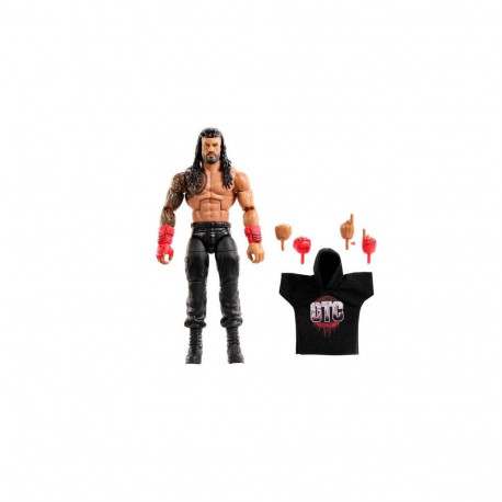 WWE Elite Roman Reigns Action Figure, Series #120, 6-inch Collectible with Articulation &amp; Ac