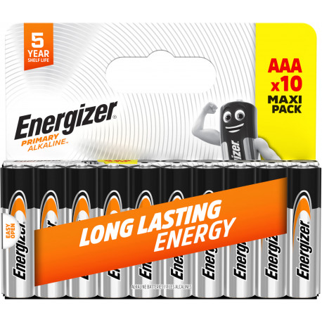 Energizer battery Primary Alkaline AAA DHP10