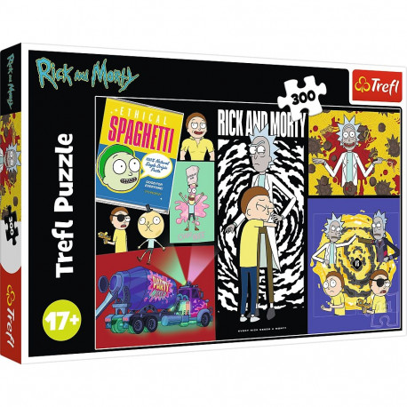TREFL Puzzle Rick and Morty, 300 pcs