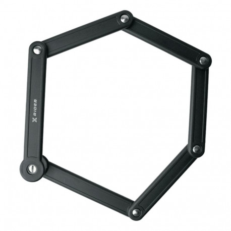 XRIDER XR00FL01 Segmented Folding Bike Lock for Frame