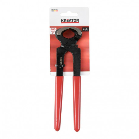 Carpenter Pincers 200 mm, KREATOR, KRTH61602, Length: 205 mm, Max. Working Width: 21 mm, Jaw Depth: 