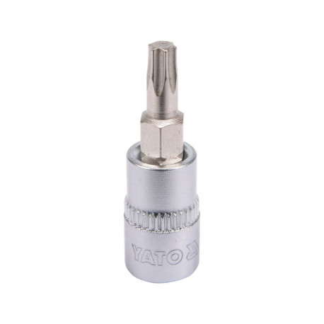 Yato YT-04306 Torx-otsik T30, 1/4", 37mm, 37.4Nm, S2, CRV 6150, 58-62 HRC, DIN 3120, GRD