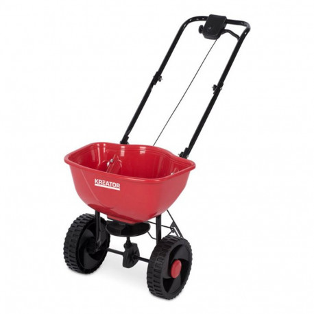 Seed and salt spreader 15L, with rotary distribution Kreator