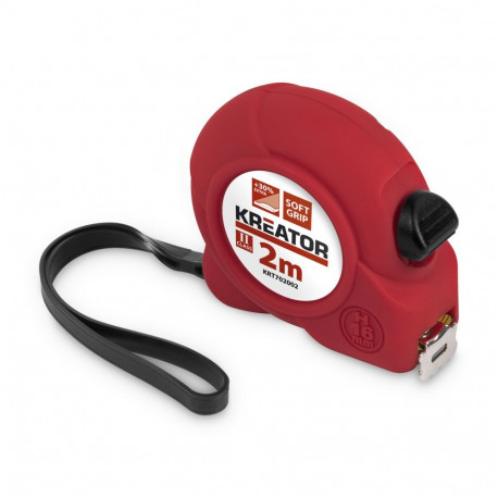 Mõõdulint kummist korpuses 2mx16mm Kreator