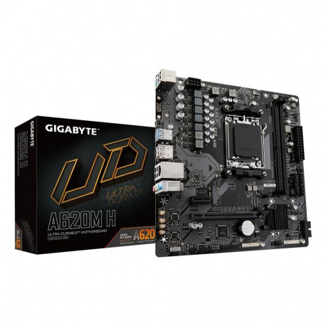 Mainboard|GIGABYTE|AMD A620|Socket AM5|micro ATX|RAM DDR5-SDRAM|2xSlots|1xPCI Express x1 slots|1xPCI