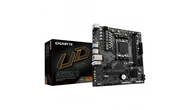 Mainboard|GIGABYTE|AMD A620|Socket AM5|micro ATX|RAM DDR5-SDRAM|2xSlots|1xPCI Express x1 slots|1xPCI