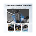 MOBILE CHARGER CAR USB/2P GRAY FFBH0 VENTION