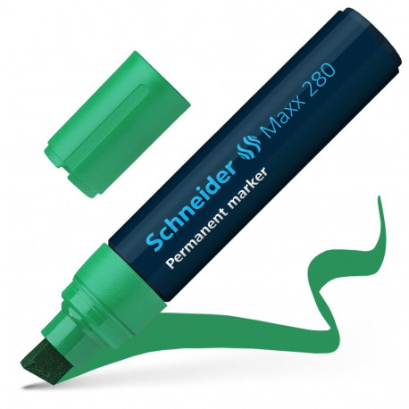 Marker  permanentne Schneider 280 lõigatud 4-12mm roheline