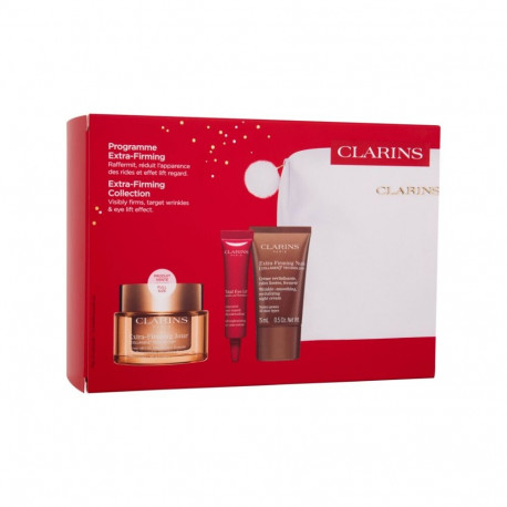 Clarins Extra-Firming Jour Lift Effect, Wrinkle Smoothing Day Cream (50ml) (Set)