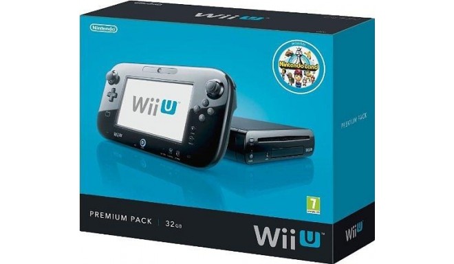 Nintendo Wii U Premium Pack 32GB, black