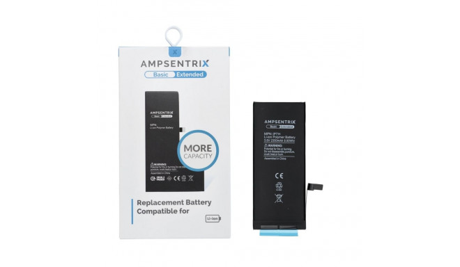 AmpSentrix Basic battery for iPhone 7 (high capacity 2350 mAh)