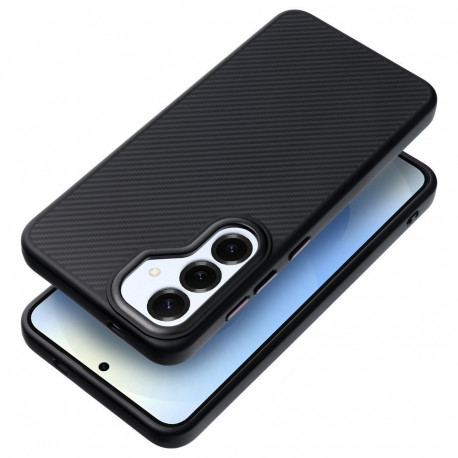 Case for Samsung S26 Carbon Elite Mag Cover compatible with MagSafe black