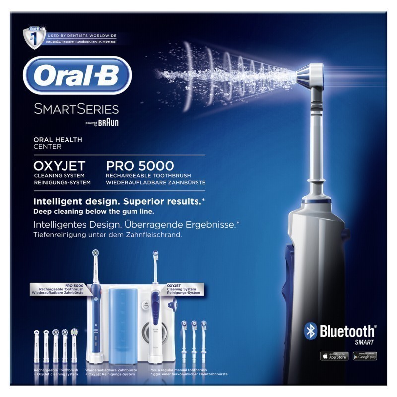 Braun Oral B Center Oxyjet Oral Irrigator Pro 5000 Smart Electric Toothbrushes Photopoint 