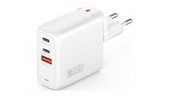 Charger Flex 65W 2xUSB- C + 1xUSB-A white