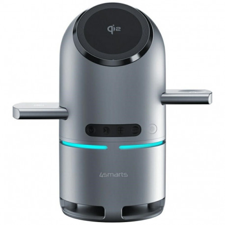Docking charge station ChargeBot Sound Qi2 gre
