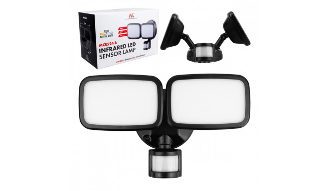 LED wall lamp with PIR sensor MCE524