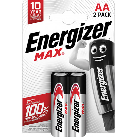 Energizer battery Max Alkaline AA CHP2