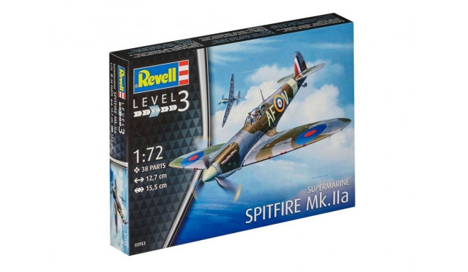 Plastic model Spitfire MK.IIA