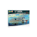 Model plastikust laev cruiser ship aida