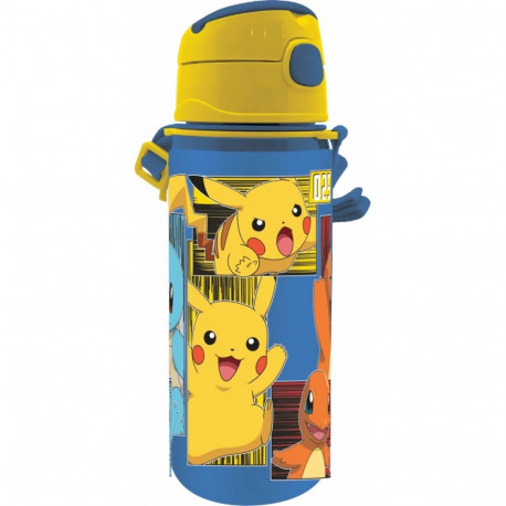 Bidon aluminiowy 600ml pokemon