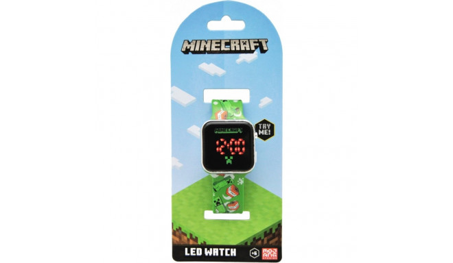 LED-kalendriga Minecraft kell