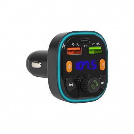 74-170# Transmiter fm blow bluetooth5.0+qc3.0 +pd 20w