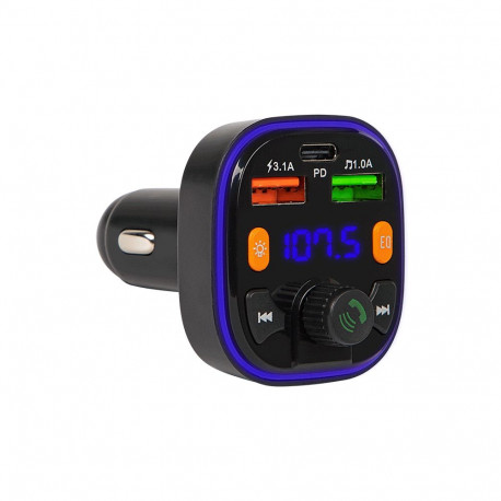 74-170# Transmiter fm blow bluetooth5.0+qc3.0 +pd 20w